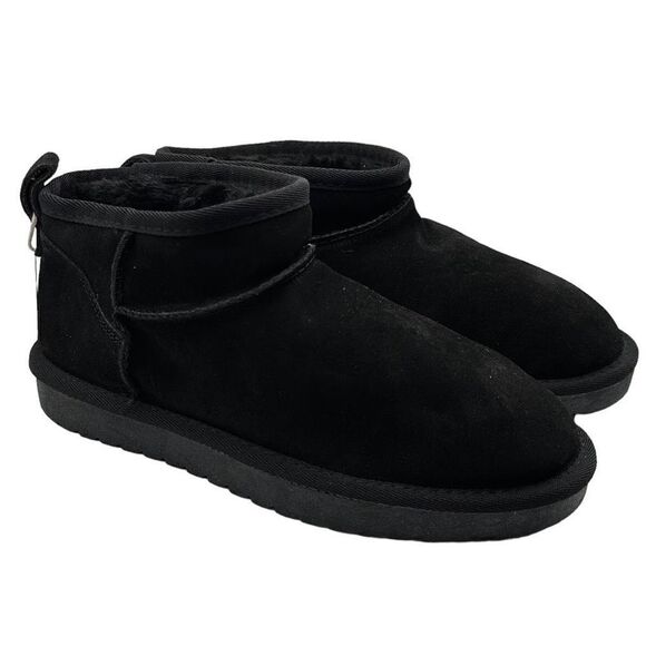 CUSHIONAIRE Women's pull on boot 7 BLACK - Picture 1 of 7
